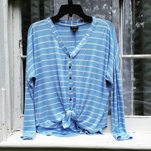 Long sleeve striped shirt
